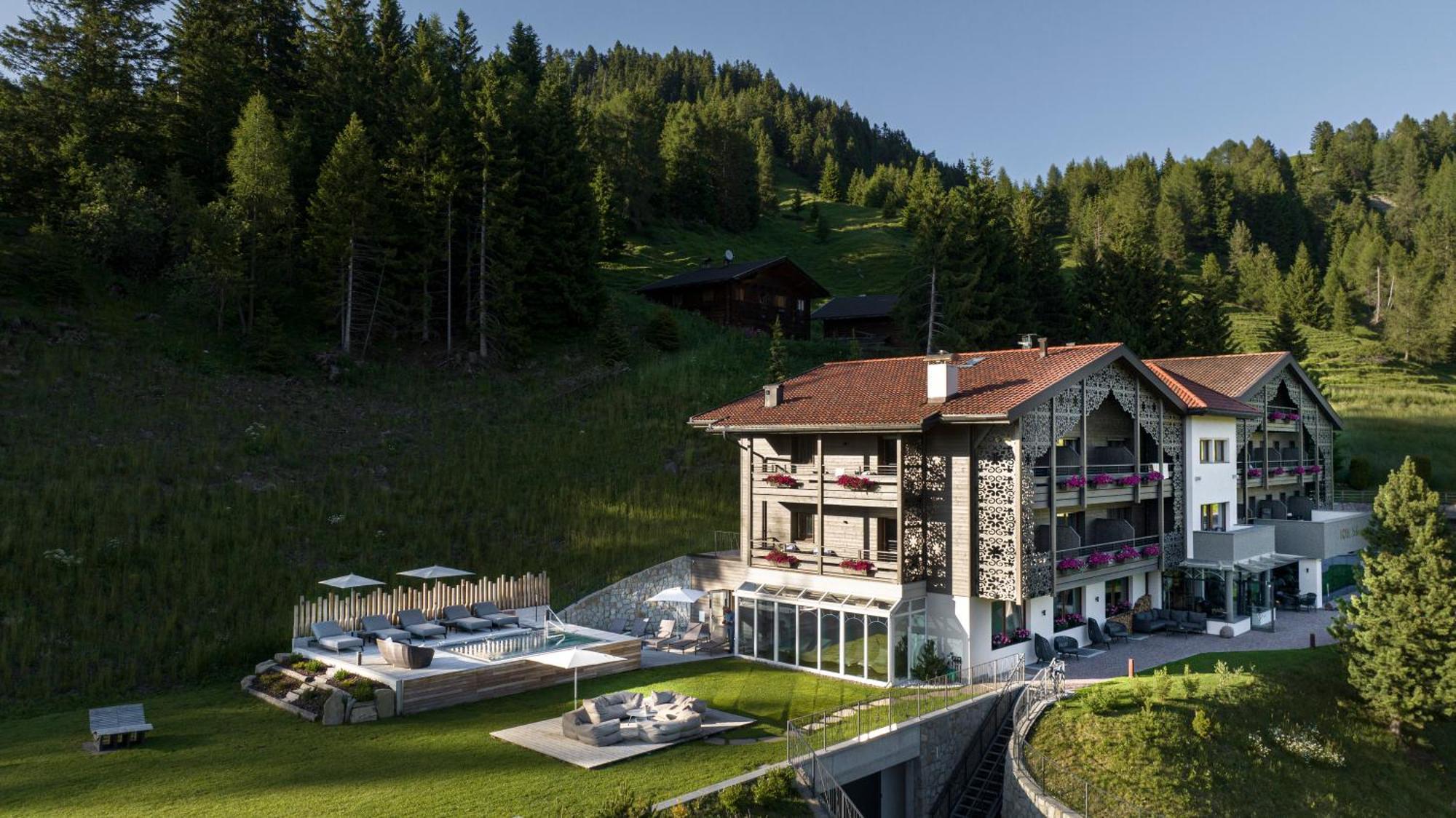 Hotel Schmung Альпе-ди-Сьюзи Экстерьер фото