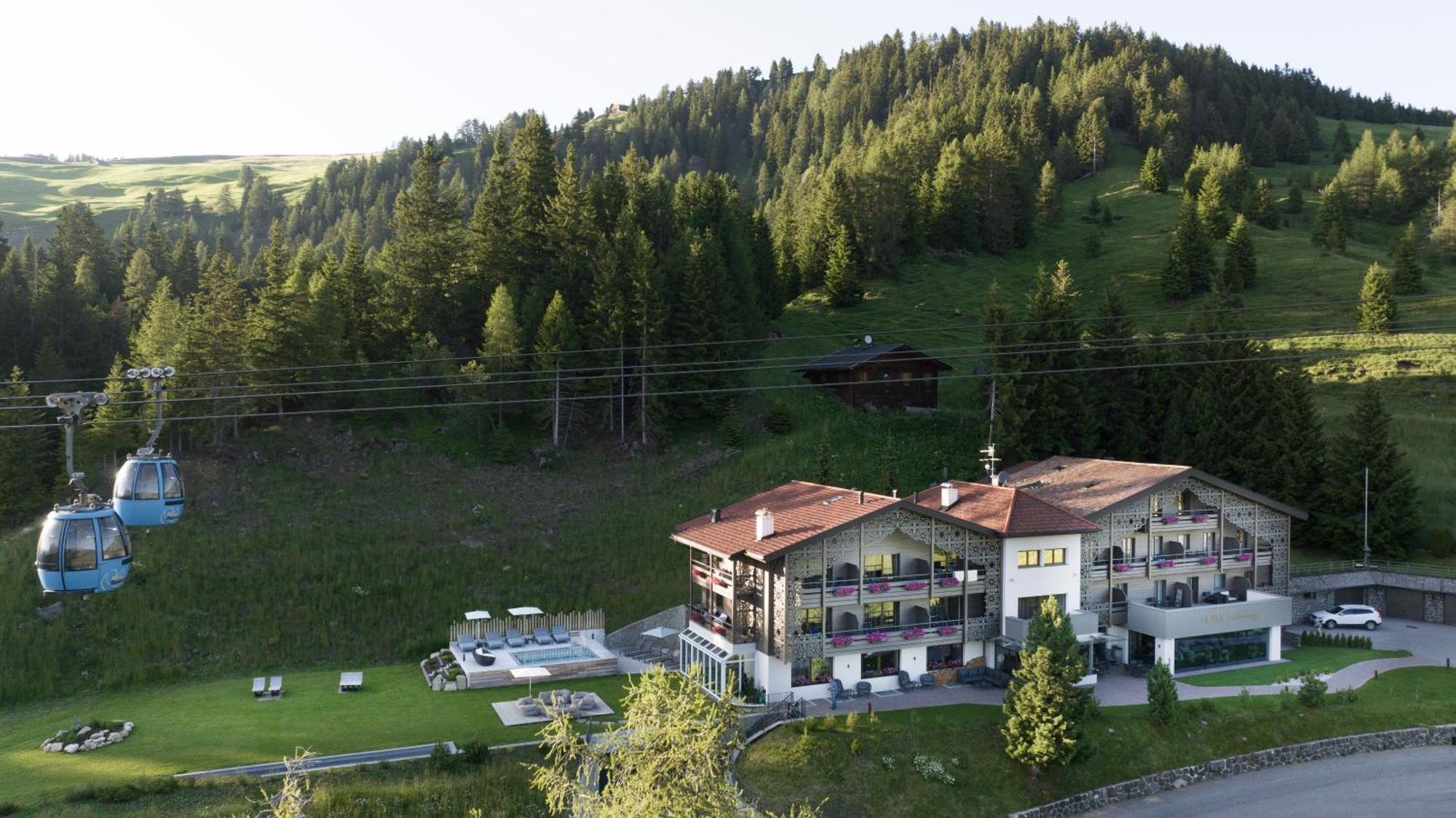 Hotel Schmung Альпе-ди-Сьюзи Экстерьер фото